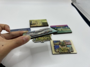 <span class=keywords><strong>Stampa</strong></span> personalizzata 3D magnete frigorifero Souvenir turistico paesi diversi magneti in resina 3D per frigo - Product Image 4
