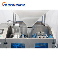 Machine d'emballage automatique de sachets Moonpack MP-BPG-200 pour fèves de cacao, arachides, amandes, noix de cajou, sachets en plastique et en aluminium