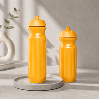 Bouteille d'eau de sport souple personnalisable avec logo, en PP de qualité alimentaire, anti-fuite, pour le sport, la gym et le fitness