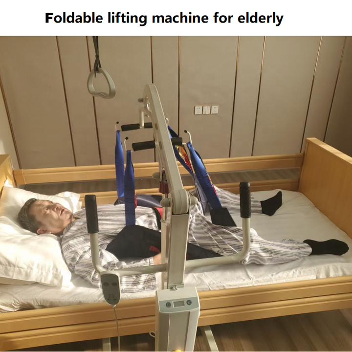 KSM-210 Electric Patient Lifts Heavy Duty Assembling-Free Patient Transfer Lift for Disabled and Elderly Electric Transfer