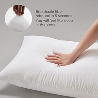 Oreillers fermes de haute qualité, 5 étoiles, taille Standard, coussin pour hôtel, nouveau modèle
