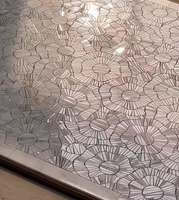 Motif de mosaïque en marbre pour la décoration de villa, sol, mur de fond en mosaïque