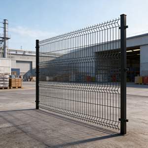 Panneaux de clôture incurvés 3D pour les aéroports, les gares et les infrastructures publiques, garantissant un accès contrôlé et une gestion simplifiée des foules - Product Image 2