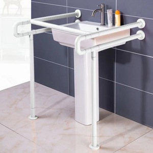 Ji Tu Bathroom Sink Handrails 300 Kg Load Bearing Anti Slip <b>Grab</b> <b>Bars</b> For Elderly And Disabled Accessibility - Product Image 2
