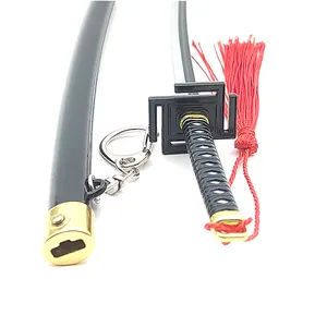 Vendita calda in metallo portachiavi modello spada Anime in metallo Anime Anime spada portachiavi per morte Shinigami demone uccisore - Product Image 1