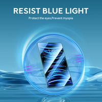 Film mou cru d'hydrogel d'anti feuille bleue de Tpu de lumière pour le magasin de détail professionnel de téléphone portable