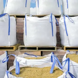 China fábrica diretamente vender 1000kg jumbo saco grande para embalagem de cimento areia a granel 1000kgs