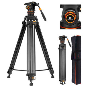 K&F <span class=keywords><strong>Concept</strong></span> KF09.148V1 VA3+BV20 Treppiede Professionale per Video - Product Image 2
