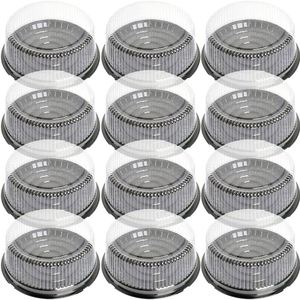 Eco-friendly Recycled Materials 7.4 Inch Dome Clear Disposable <b>Food</b> Grade PET <b>Plastic</b> Cake Sandwich Bread <b>Container</b> Packaging - Product Image 2