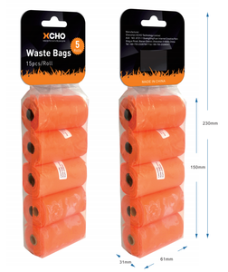 Etiqueta privada biodegradable Productos para mascotas ecológicos Suministros Bolsa para excrementos de perros - Product Image 1