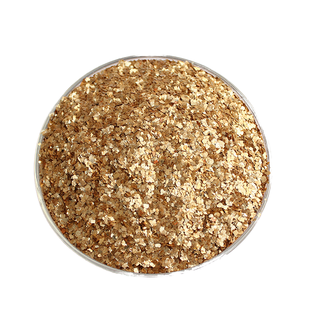 Golden Mica Flake and Powder Flogopite Type Muscovite for Cosmetics Application