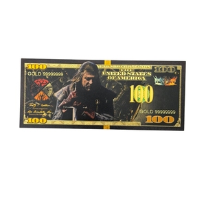 Billet de banque Edd-ard <span class=keywords><strong>Stark</strong></span> 2026 en or plaqué 24 carats pour cadeaux - Product Image 2