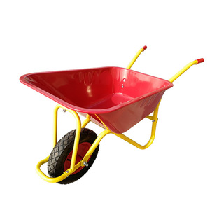 Modern tek tekerlekli el arabası bahçe Metal el arabası toptan-manuel araçlar - Product Image 5