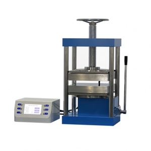 Laboratorio 300 ℃   Pressa Idraulica a Caldo 40T ad Alta Temperatura con Doppia Piastra Riscaldata Manuale - Product Image 1