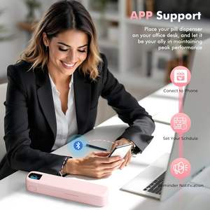 Organizador de Pastillas Inteligente de Plástico con Alarma, Aplicación Bluetooth, Pastillero Semanal, Estuche de Viaje para Medicamentos y Vitaminas - Product Image 5