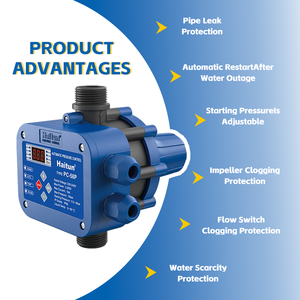 Haitun <span class=keywords><strong>Pompe</strong></span> à eau automatique Contrôleur <span class=keywords><strong>de</strong></span> pression <span class=keywords><strong>Pressostat</strong></span> - Product Image 2