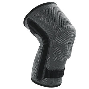 Genouillère à sangle réglable en nylon souple avec compression pour soulager la douleur et la protection - Product Image 6