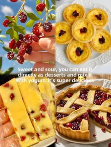 Fabrika Genelinde Çok Satan Toptan Organik Bütün Kurutulmuş Kızılcıklar Üstün Tadı Proteinli Tatlı AD Kurutma Süreci HACCP Sertifikalı - Product Image 6