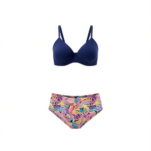 Costume da bagno intero taglie forti con controllo pancia, monokini sexy e coprente per la spiaggia 66838 - Product Image 2