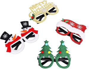 12 Paires de Lunettes de Noël pour Fêtes, Cadres de Lunettes Décoratifs Festifs pour Cabine Photo DIY - Product Image 2