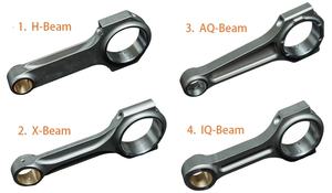 OEM y ODM personalizado de alto rendimiento 4340 acero forjado H-Beam Billet Racing Bielas Con Biela - Product Image 4