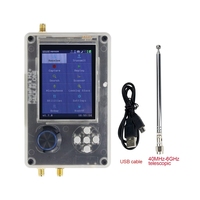 GGDX HackRF One R9 V2.0.1 + PortaPack H2 Actualizado con Pantalla LCD de 3.2 Pulgadas + Ensamblado + Antena + Cable USB