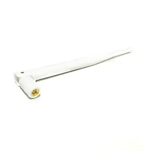 Bán sỉ cắm adapter omni-3G Antenna Rubber 6dBi 850/900/1800/1900/2100MHZ SMA Male Connector OMNI Aerial White Color 200mm Long #1