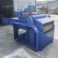 Machine à ouvrir les déchets textiles à grande échelle, ouvreur de coton et de laine pour le recyclage des déchets de polaire corail et des déchets de tricot