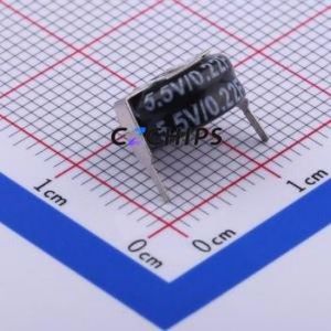 Supercondensateur WTC5V50F22Z-0510H, composant traversant (THT), condensateur 0,22F -20%~+80% 5,5V 5uA@24hrs - Product Image 1