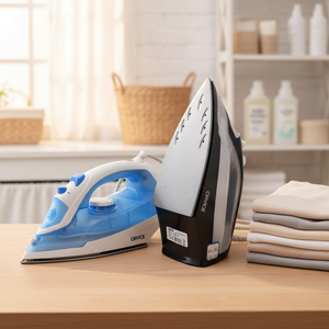 ORVICA vendite calde 300ML Africa <span class=keywords><strong>ferro</strong></span> da stiro per uso domestico e alberghiero portatile con rivestimento in Teflon <span class=keywords><strong>ferro</strong></span> ORM-108 - Product Image 3