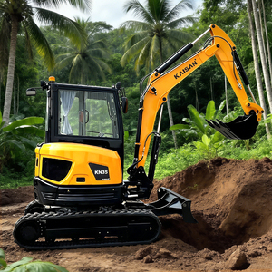 Mini-excavatrice rétro neuve 3,5 tonnes 1,8T 1 tonne, mini-excavatrice compacte sur chenilles avec accessoires à vendre - Product Image 2