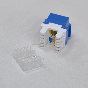 Factory Supply RJ45 <b>Network</b> Modular Free Tool 180° CAT6 Gigabit Socket for <b>Network</b> Cable Patch Panel Socket <b>Cabinet</b> - Product Image 6