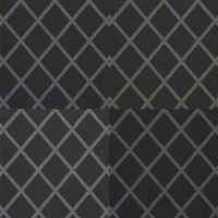 Dalles de moquette en nylon teint en masse 50x50cm à poils bouclés carrés pour projets hôteliers, personnalisation OEM