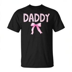 Camiseta para fiesta familiar con lazo coqueto a juego de Daddy Birthday Squad - Product Image 2
