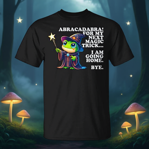 Camiseta Abracadabra Magic Frog para hombres y mujeres, ropa informal divertida unisex - Product Image 3