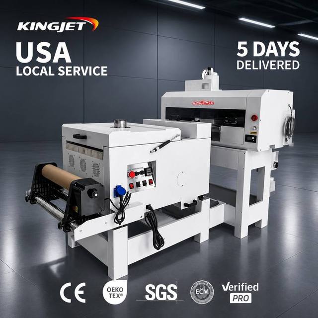 High Speed Dtf Pro All-in-one Printer 40cm Clothes Dtf Inkjet Printer Pet Film Industrial Dtf Printer A3