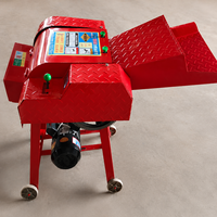 Machine à couper le fourrage électrique Henglu, broyeur de fourrage sec et humide, 600 kg/h, traitement des aliments pour animaux, 220 V, pour le marché d'Inde et d'Afrique
