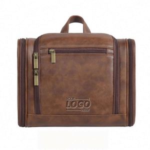 Large Capacity Waterproof Travel Toiletry Bag with <b>Hook</b> - Hanging Organizer for Men & Women - Product Image 1