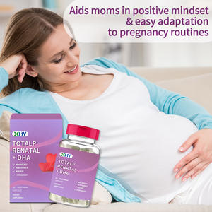 OEM etichetta privata nuovo <span class=keywords><strong>Dha</strong></span> supplemento olio di alghe capsula multivitaminica prenatale per le donne - Product Image 6