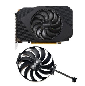 95MM FDC10U12D9-C GTX1650 <span class=keywords><strong>RX6400</strong></span> refroidisseur de ventilateur de carte vidéo pour ASUS GTX 1650 OC édition RX 6400 ventilateur de refroidissement de carte graphique - Product Image 1