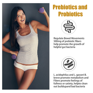 Prebióticos y Probióticos en Polvo Directo de Fábrica con Mezcla de Fibra Prebiótica que Apoya el Equilibrio Digestivo Saludable y el Sistema Inmunológico - Product Image 4
