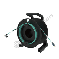 Cavalier blindé en TPU LC SC multi-mode fibre optique OM4 convertir kit de câble MPO de données HD à fibre optique détachable 8K