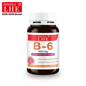 ผู้ผลิตวิตามินบี 6 ยี่ห้อ Shecome สำหรับบำรุงระบบประสาทและหัวใจ บรรจุ 100 แคปซูลวิตามินบี 6 - Product Image 4
