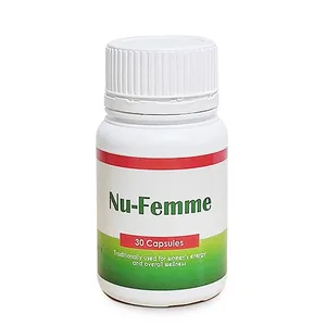 Оптовая продажа, натуральные эликсиры Nu Femme 350 мг, пищевые добавки для общего здоровья, травяные добавки, Халяльные органические ингредиенты премиум-класса