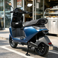Scooter électrique à deux places CKD SKD 12 pouces, 1100/1300W, vitesse 60 km/h, scooter électrique personnalisé pour adultes avec pédale