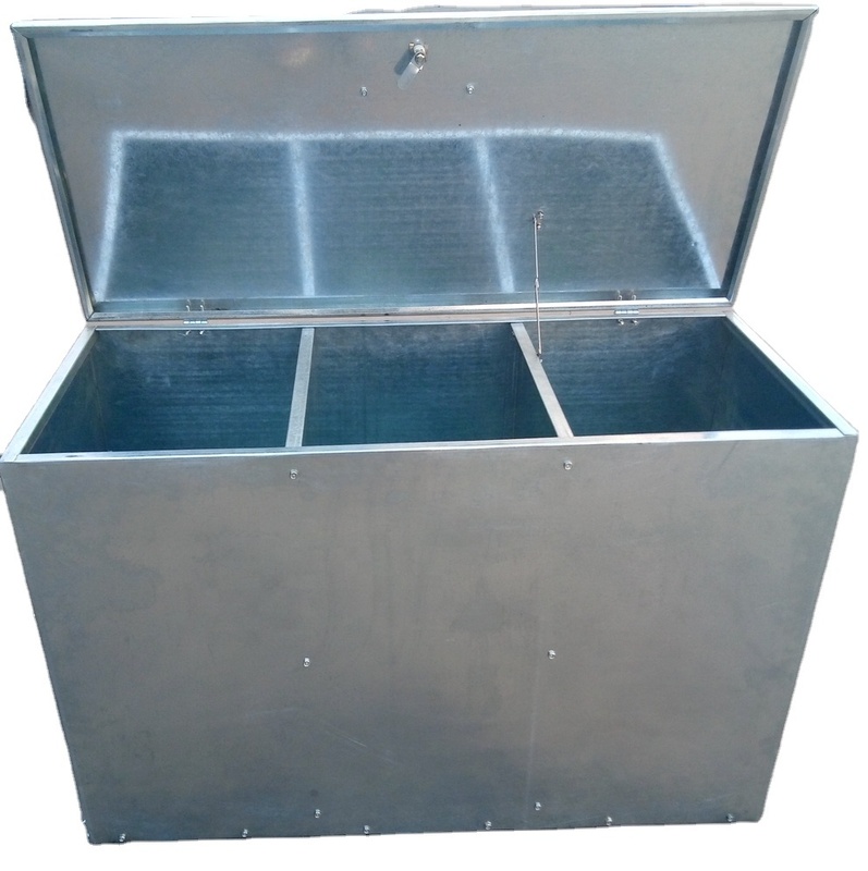 Horse Feed Storage Tack Locker with