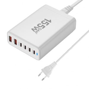 Customized logo High-power PD100W Fast Charging 4-port C-type USB Desktop Charger for Laptops for <b>Watches</b> - Product Image 4
