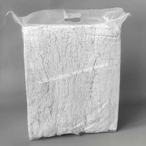 Trapos de Algodón 100% Suaves, Blancos, para Limpieza Industrial - Product Image 1