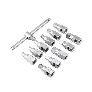 12 pièces 3/8 pouces Bouchon <span class=keywords><strong>De</strong></span> <span class=keywords><strong>Vidange</strong></span> D'huile Clé Hexagonale Carrée Douille Carter Clé À Huile Outil <span class=keywords><strong>de</strong></span> Suppression - Product Image 4