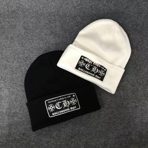 Gorro de Punto Jacquard de Algodón y Spandex con Bordado de Chrome Hearts, Nuevo <span class=keywords><strong>para</strong></span> Otoño e Invierno, <span class=keywords><strong>para</strong></span> Adultos, Hombres y Mujeres, Gorro Moderno <span class=keywords><strong>para</strong></span> <span class=keywords><strong>el</strong></span> Frío - Product Image 4